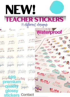 Teachers Islamic Reward Stickers- 199pc