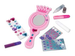 M&D Wooden Crown Mirror