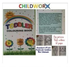 Toddler colouring book - 32 pages 1
