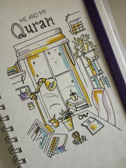 Alternative view of Quraan Journaling Kit with Stickers etc