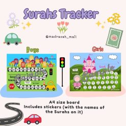 Juz Amma Hifdh Surah Tracker Chart