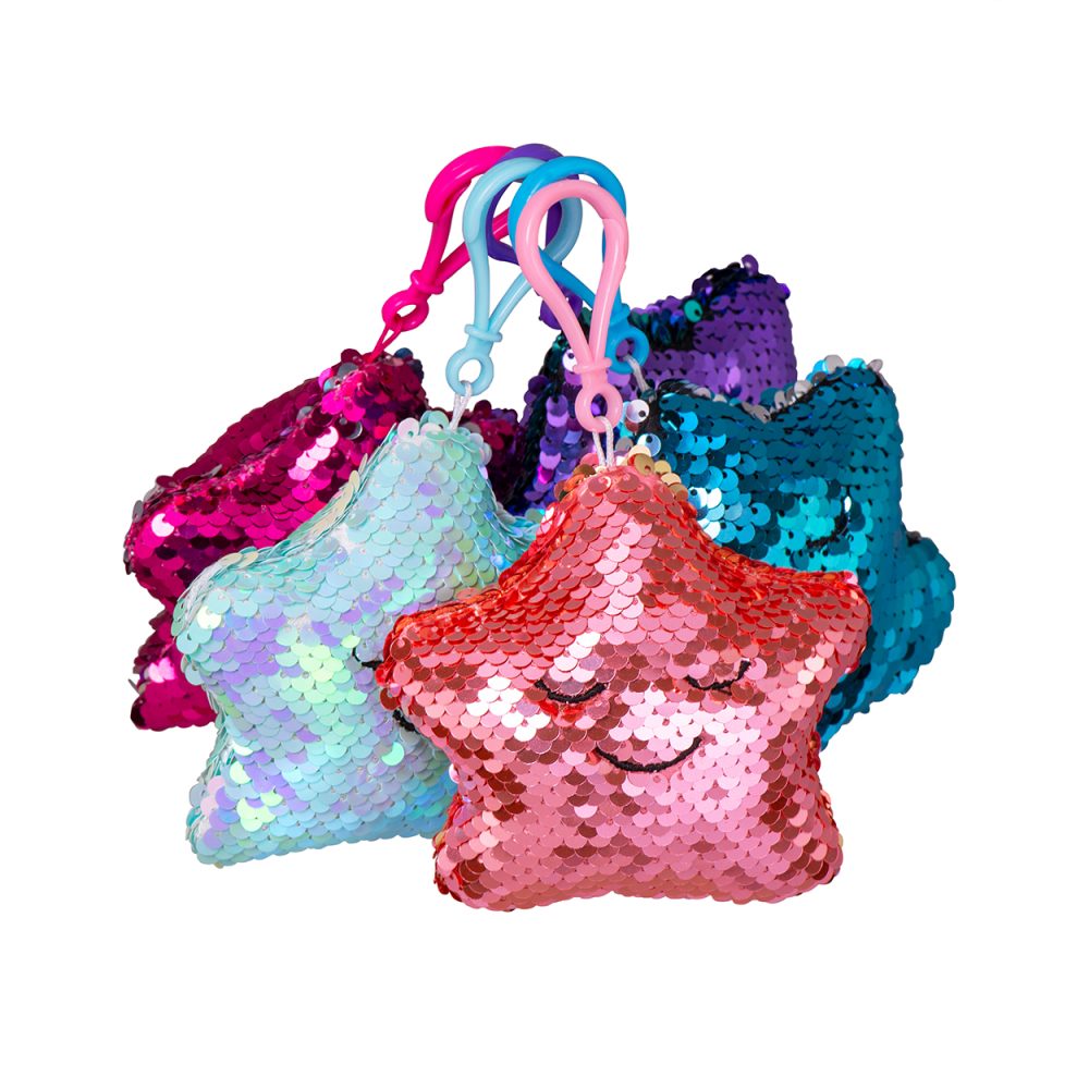 Desi Doll Flippapble Sequin Duaa Keyring
