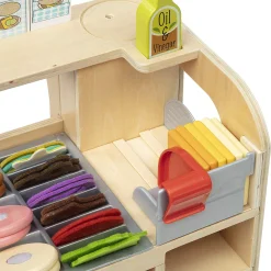M&D Wooden Sandwich Station