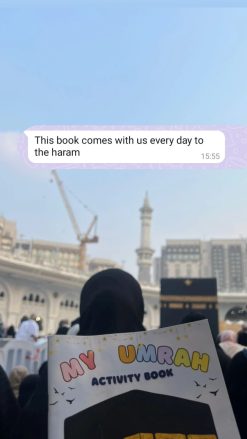 Alternative view of My Umrah Activity Book