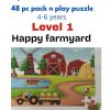 Pack n Play 48 pc Puzzles Non Animate
