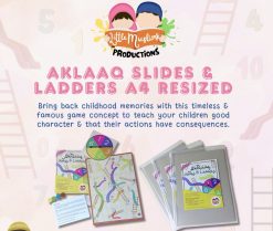 Akhlaaq Slides and Ladders Islamic Board Game for Kids